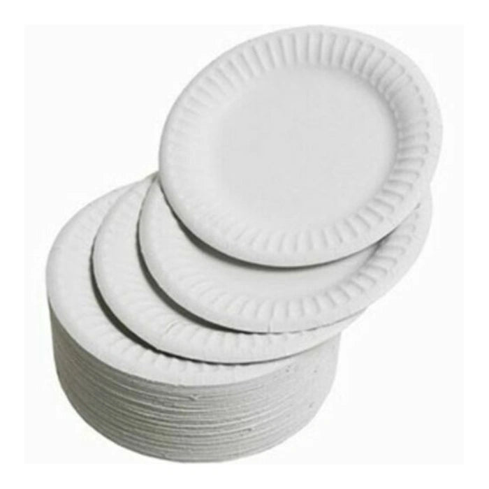 9" Disposable Paper Pizza Plates for Pizza Slices, Fast Food, Parties & Takeaway (12 x 100/Case) – product photo