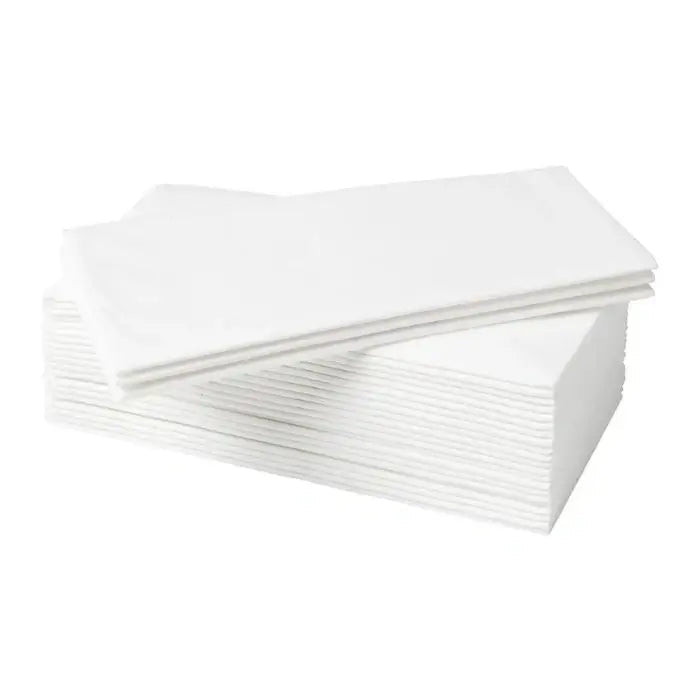 2-PLY White Dinner Napkins for Restaurants, Catering & Events with Soft & Absorbent Paper | Bulk Table Napkins 3000/Case | ECOZAT – product photo