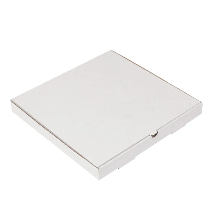 18" x 18" White Pizza Boxes for Large Pizza Delivery, Takeout & Restaurants, Wholesale Bulk Supply (50/Case) – product photo