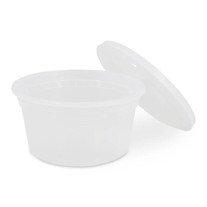 12oz Round Deli Container with Lids – 240 Count – product image