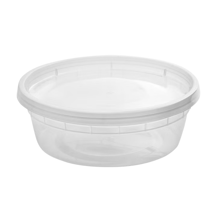 8oz Round Deli Container with Lids – 240 Count – product image