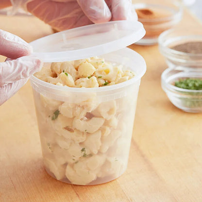 32oz Round Deli Container with Lids, 240pcs/case – product image