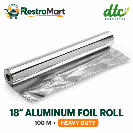 18″ Aluminum Foil Roll – 100M Heavy Duty – product image