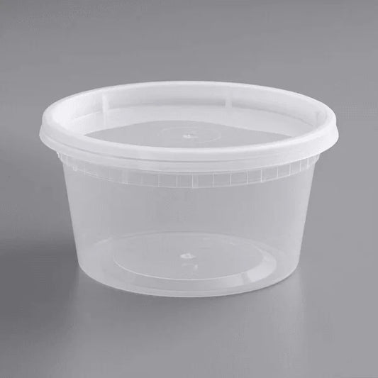 16oz Round Deli Container with Lids - 240 Count – product image