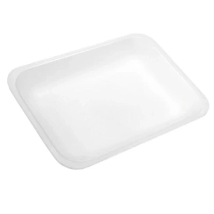 3PP White Foam Food Trays – 400/Case – product photo