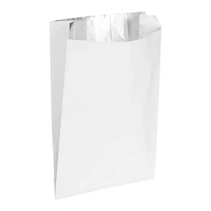 Printed Foil-Lined BBQ Paper Bags, Insulated Food Bags for Hot Food & Takeout, 500/Case – product photo