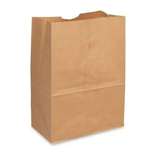 DD65 12 x 7 x 17 Brown/Kraft Paper Bags 65 LB Heavy Duty Grocery Bags for Food, Retail & Takeout Recyclable Paper Bags 400/Case – product photo
