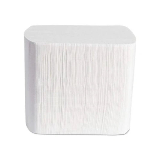 1/2 Fold White Interfold Napkins for Tabletop Dispensers, Restaurants, Cafés & Takeaway 6000/Case | ECOZAT – product photo