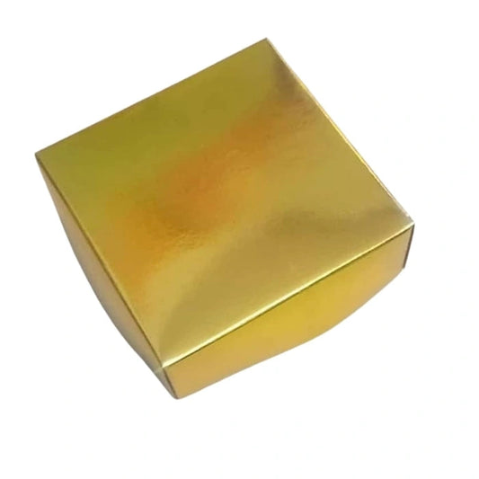 4 Pc Gold Ladoo Box for Premium Sweet Packaging, Mithai, Laddus & Dessert Gifting, Wholesale Bulk Supply (250/Case) – product photo