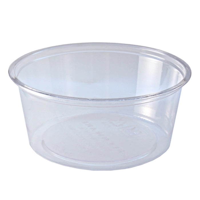 3.25 Oz Portion Cups Disposable Round Sauce Cup a Leak-Resistant Tight Seal | Ideal for Takeaway, Catering & Events 2500/Case – product photo