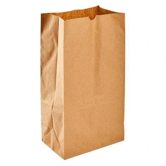 12 LB Brown/Kraft Paper Bags #12 Size Disposable Grocery & Food Packaging Bags for Bakery, Sandwiches & Retail |Recyclable Bags Made in Canada 500/Case – product photo