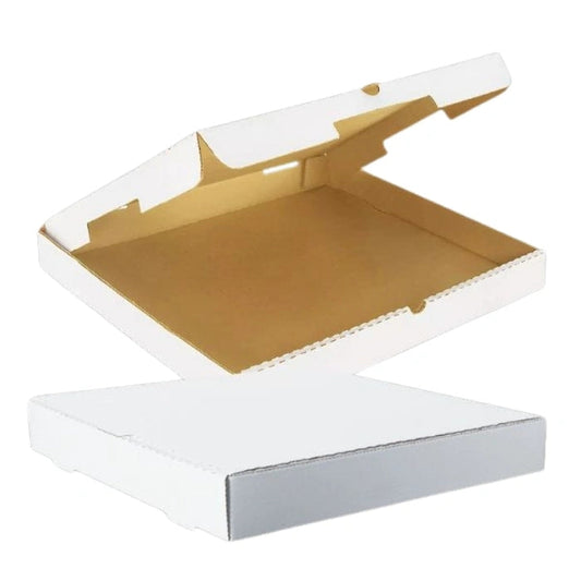15" x 21" White Pizza Boxes for Large Pizza Delivery & Food Transport – Strong, Heat-Retaining Disposable Boxes (50/Case) – product photo