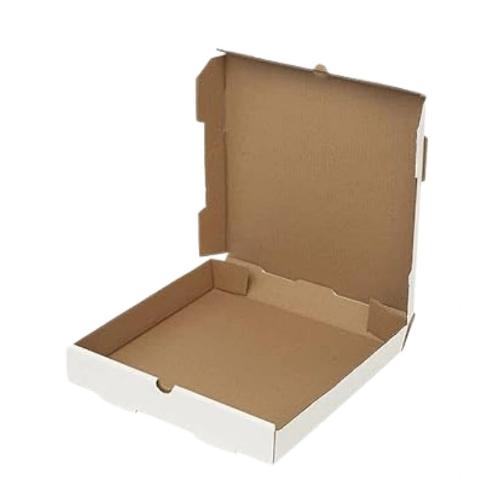 16" x 16" White Pizza Boxes for Medium & Large Pizzas, Disposable Pizza Packaging for Delivery, Restaurants & Wholesale Bulk Supply (50/Case) – product photo