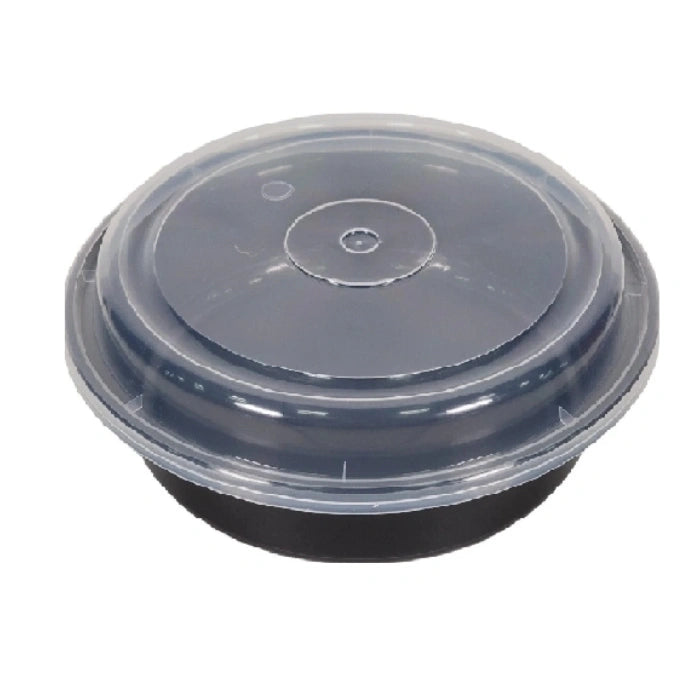 32 Oz Round Combo Containers | Leakproof Food Storage for Restaurants 150/Case – product photo