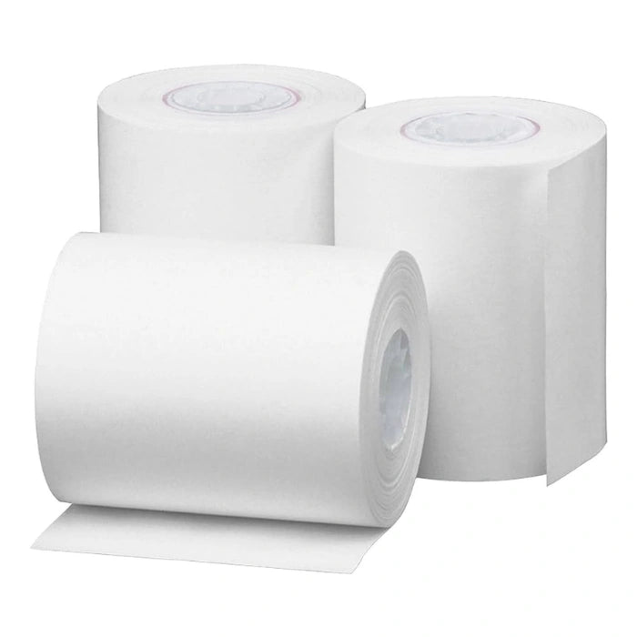 2-1/4 Thermal Roll for Debit Machine, 50 Feet Roll | Debit Card Machine POS Receipt roll (50/Box) – product photo