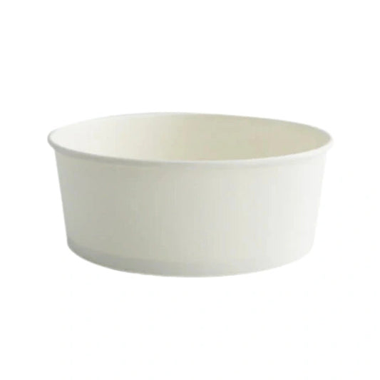 24 oz White Paper Soup Bowls – 500/Case original product image