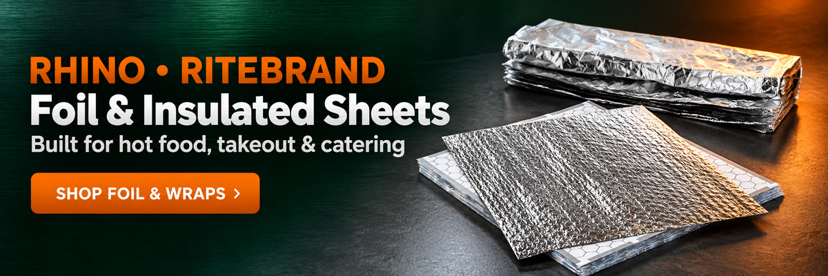 Rhino and Ritebrand foil and insulated sheets
