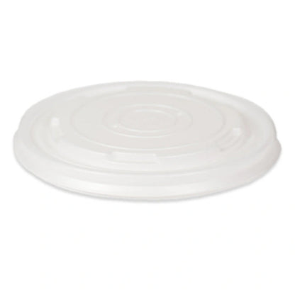 Clear Plastic Lids for 8 oz Paper Soup Bowls – 500/Case original product image