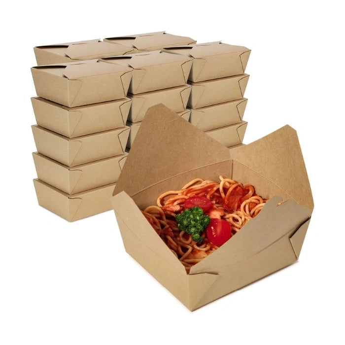 #3 kraft paper food box - 200 per case